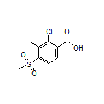 2-Chloro-3-methyl-4-(methylsulfonyl)benzoic Acid