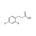 3-(2,4-Difluorophenyl)propanoic Acid