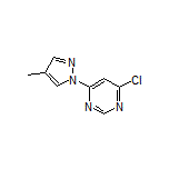 4-Chloro-6-(4-methyl-1H-pyrazol-1-yl)pyrimidine