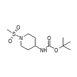 N-Boc-1-(methylsulfonyl)piperidin-4-amine