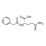(S)-5-Amino-5-oxo-2-(2-phenylacetamido)pentanoic Acid