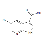 5-Chloro-1h-pyrrolo[2,3-b]pyridine-3-carboxylic Acid