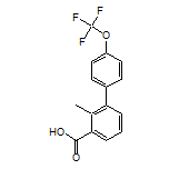 2-Methyl-4’-(trifluoromethoxy)biphenyl-3-carboxylic Acid