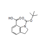 1-Boc-indoline-7-carboxylic Acid