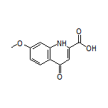 7-Methoxy-4-oxo-1,4-dihydroquinoline-2-carboxylic Acid