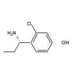 (1S)-1-(2-Chlorophenyl)propylamine hydrochloride