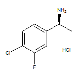 (S)-1-(4-Chloro-3-fluorophenyl)ethanamine Hydrochloride