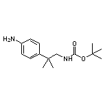 Tert-Butyl (2-(4-aminophenyl)-2-methylpropyl)carbamate