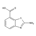 2-Aminobenzo[d]thiazole-7-carboxylic acid