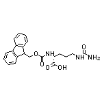(R)-2-[[[(9H-Fluoren-9-yl)methoxy]carbonyl]amino]-5-ureidopentanoic Acid