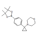 4-(1-Morpholinocyclopropyl)phenylboronic Acid Pinacol Ester