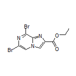 Ethyl 6,8-Dibromoimidazo[1,2-a]pyrazine-2-carboxylate
