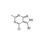 3-Bromo-4-chloro-6-methyl-2H-pyrazolo[3,4-d]pyrimidine