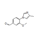 3-Methoxy-4-(4-methyl-1-imidazolyl)benzaldehyde