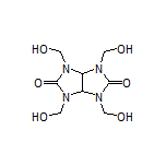 1,3,4,6-Tetrakis(hydroxymethyl)tetrahydroimidazo[4,5-d]imidazole-2,5(1H,3H)-dione