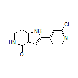 2-(2-Chloro-4-pyridyl)-6,7-dihydro-1H-pyrrolo[3,2-c]pyridin-4(5H)-one