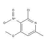 2-Chloro-4-methoxy-6-methyl-3-nitropyridine
