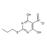 5-Nitro-2-(propylthio)pyrimidine-4,6-diol