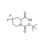 1-Boc-4,4-difluoropiperidine-2-carboxylic Acid