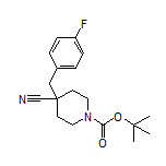 1-Boc-4-(4-fluorobenzyl)piperidine-4-carbonitrile