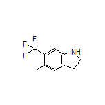 5-Methyl-6-(trifluoromethyl)indoline