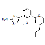 (S)-4-[3-[1-(Hexyloxy)ethyl]-2-methoxyphenyl]thiazol-2-amine