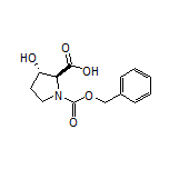 (2S,3S)-1-Cbz-3-hydroxypyrrolidine-2-carboxylic Acid
