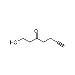 1-Hydroxy-6-heptyn-3-one