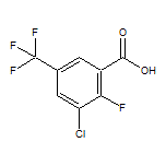 3-Chloro-2-fluoro-5-(trifluoromethyl)benzoic Acid