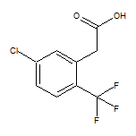 5-Chloro-2-(trifluoromethyl)phenylacetic Acid