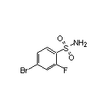 4-Bromo-2-fluorobenzenesulfonamide