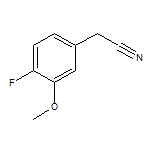 4-Fluoro-3-methoxyphenylacetonitrile