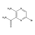 3-Amino-6-bromopyrazine-2-carboxamide