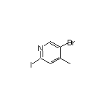 5-Bromo-2-iodo-4-methylpyridine