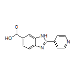 2-(4-Pyridyl)benzimidazole-6-carboxylic Acid