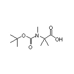 2-[Boc(methyl)amino]-2-methylpropanoic Acid