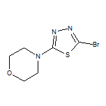 4-(5-Bromo-1,3,4-thiadiazol-2-yl)morpholine