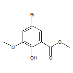 Methyl 2-Hydroxy-3-methoxy-5-bromobenzoate