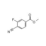 Methyl 4-Cyano-3-fluorobenzoate