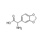 2-Amino-2-(benzo[d][1,3]dioxol-5-yl)acetic Acid