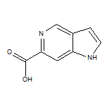 1H-Pyrrolo[3,2-c]pyridine-6-carboxylic Acid