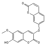 7-Hydroxy-6-methoxy-3-((2-oxo-2H-chromen-7-yl)oxy)-2H-chromene-2-one