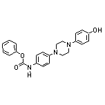 Phenyl (4-(4-(4-hydroxyphenyl)piperazin-1-yl)phenyl)carbamate