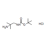 N1-Boc-2-methylpropane-1,2-diamine Hydrochloride