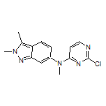 N-(2-Chloropyrimidin-4-yl)-N,2,3-trimethyl-2H-indazol-6-amine
