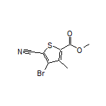 Methyl 4-Bromo-5-cyano-3-methylthiophene-2-carboxylate