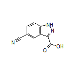 5-Cyanoindazole-3-carboxylic Acid