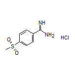 4-(Methylsulfonyl)benzimidamide Hydrochloride