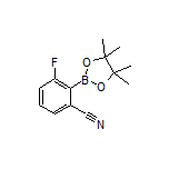 2-Cyano-6-fluorophenylboronic Acid Pinacol Ester