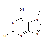 2-Chloro-7-methyl-7H-purin-6-ol
